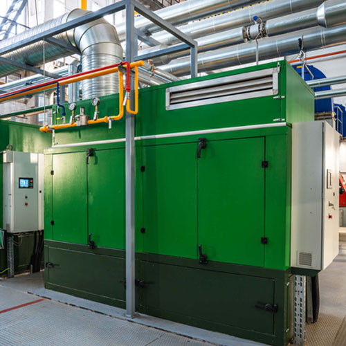 625 kVA generator emission control device