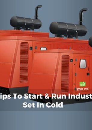 Expert Tips To Start & Run Industrial DG Set In Cold